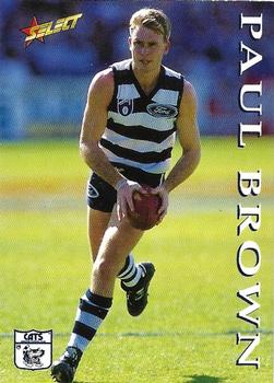 1995 Select AFL #288 Paul Brown Front